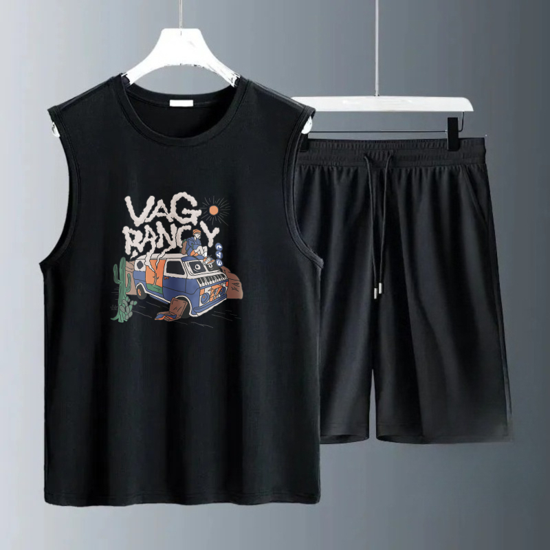 Summer Clothing Usa - Ensembles de débardeurs pour hommes Été