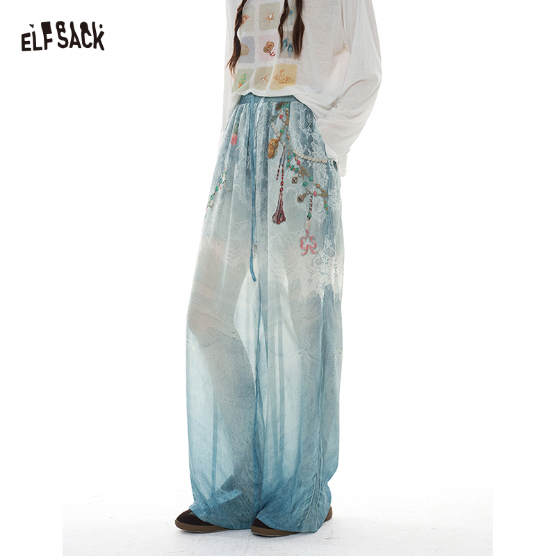 Palazzo Pant Wide - ELFSACK Pantalon à jambes larges pour