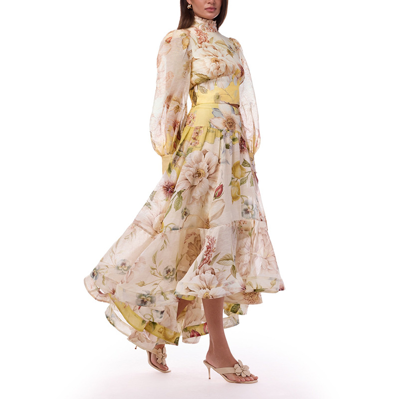 Summer Vacation Clothing Women - Ensemble 2 pièces imprimé floral d'été