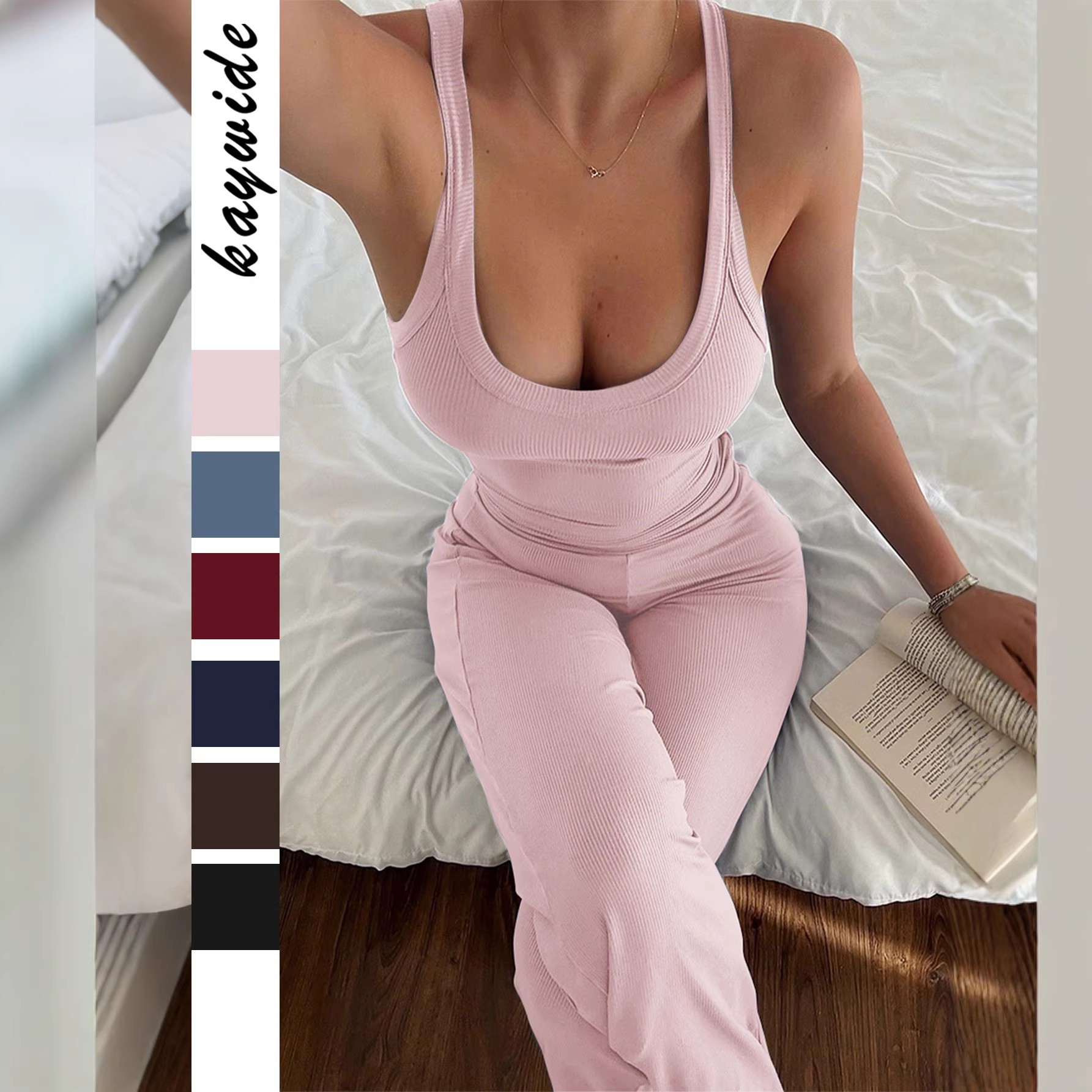 Summer Clothing Usa - Ensemble sportif été-printemps pour femme :
