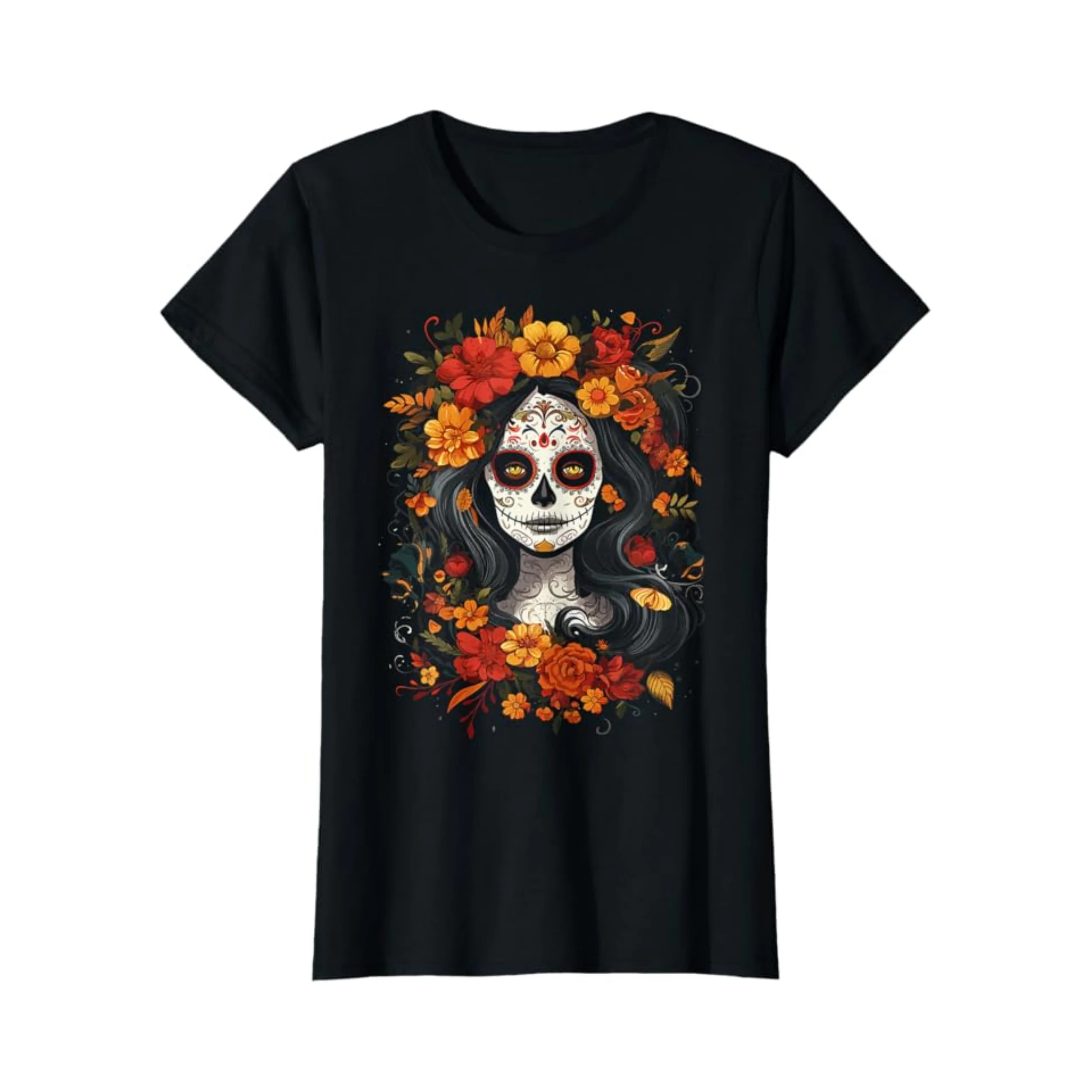 Summer De Clothing - De Los Muertos La Catrina jour