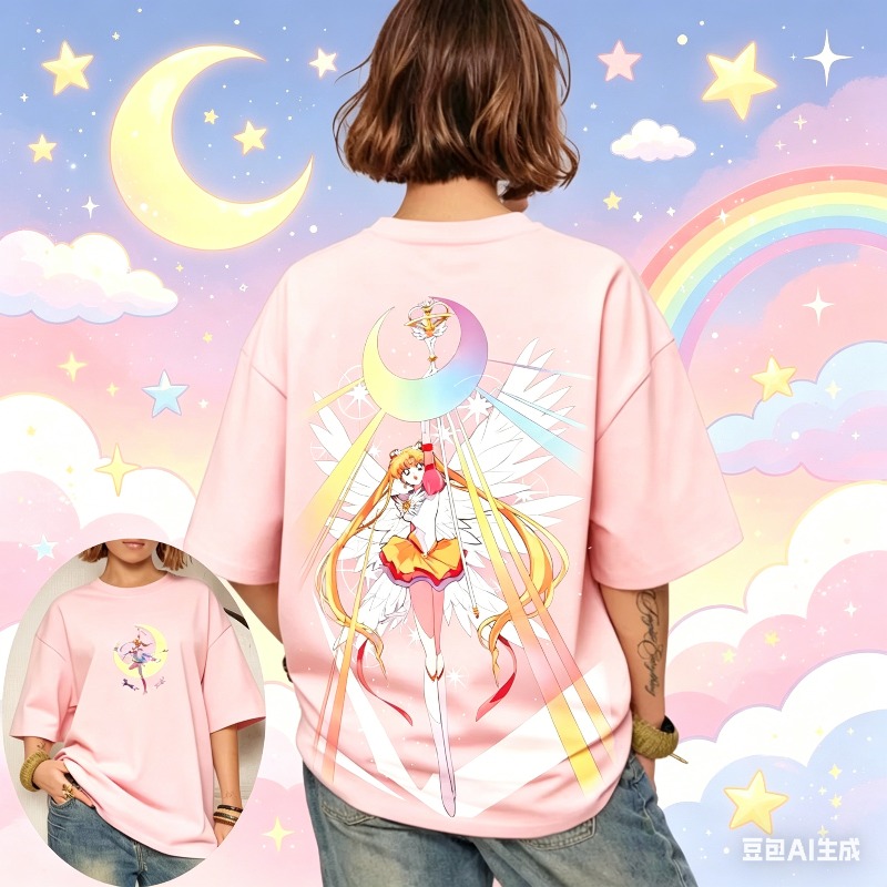 Summer Clothing Trends For Women - Nouveau T-shirt décontracté Sailor Moon Serena