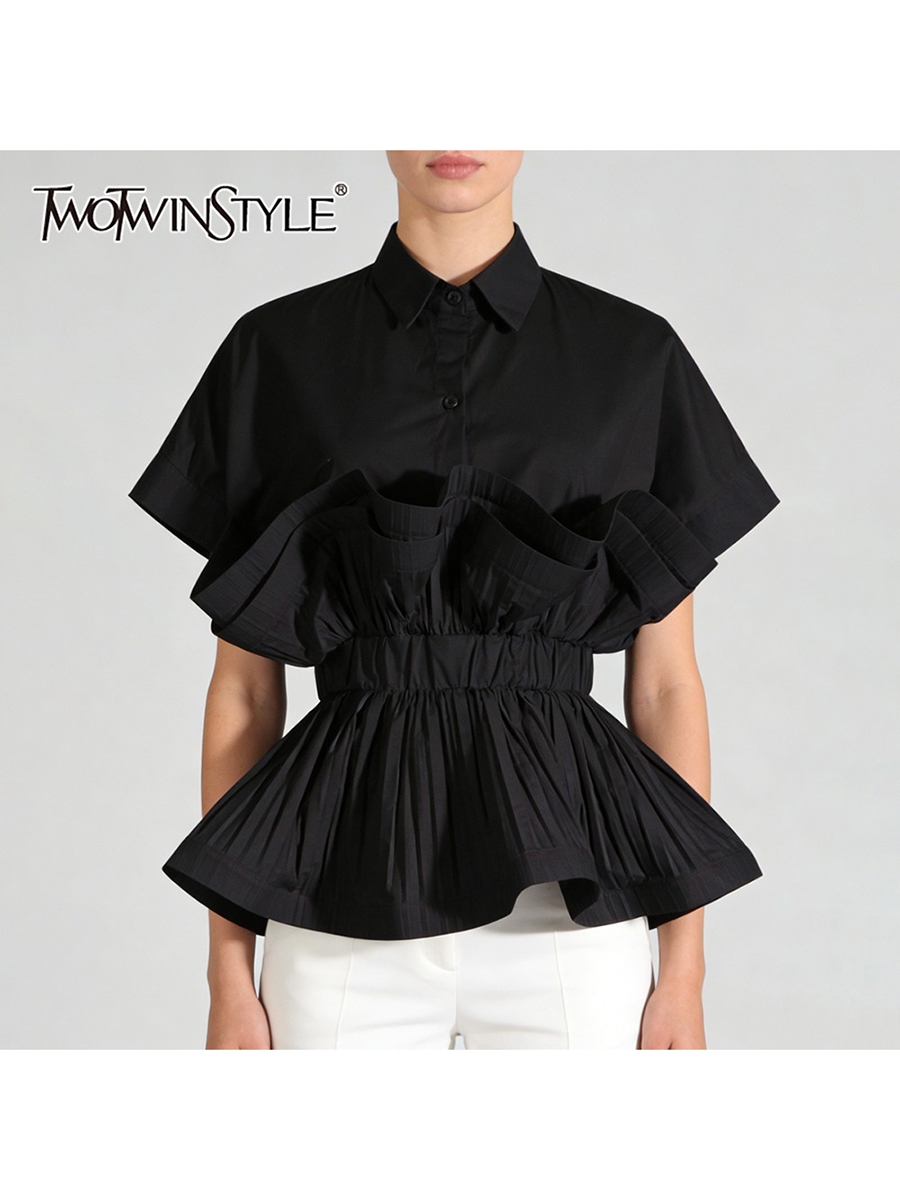 Summer Clothing Trends For Women - Chemise élégante pour femmes TWOTWINSTYLE, design