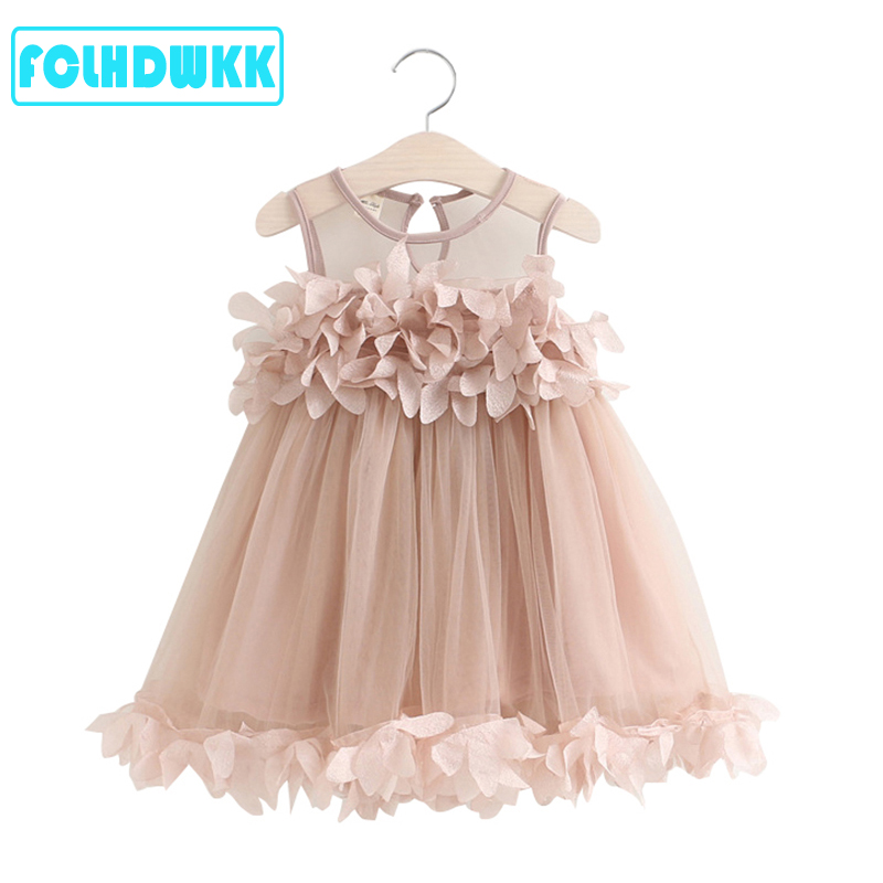 Summer Line Clothing Brand - Robe d'été fleurie pour petites filles,