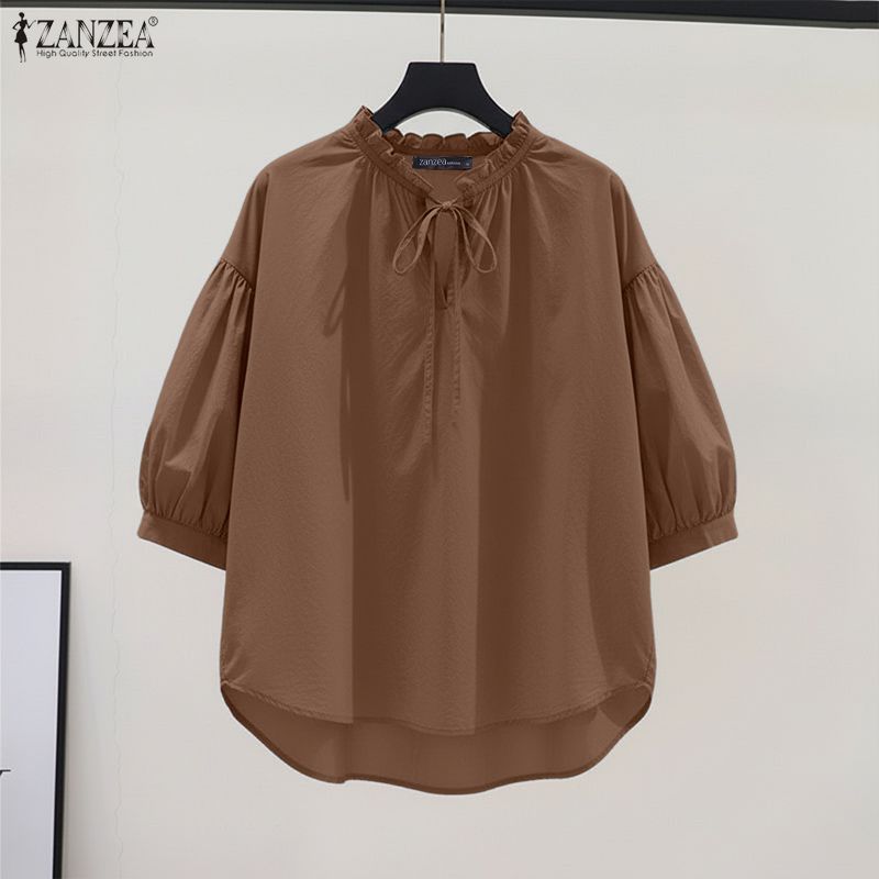 Summer De Clothing - Chemisiers décontractés minimalistes pour femmes, col