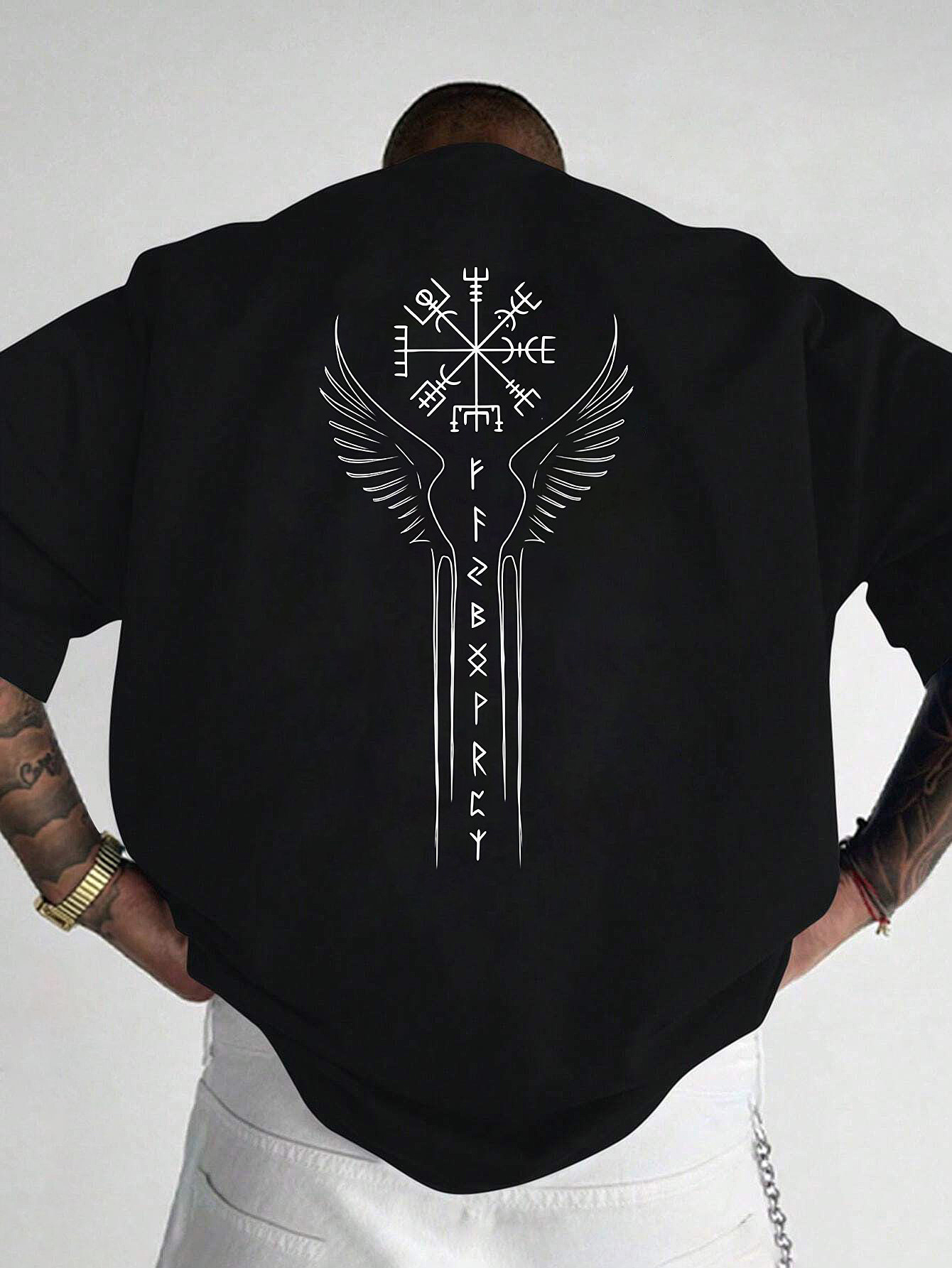 Summer Viking Clothing - T-shirt pour homme en coton 100%