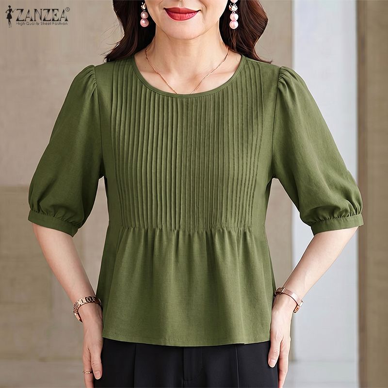 ZANZEA 2026 Blouses Femme à Pa - Summer Clothing Work avis et prix