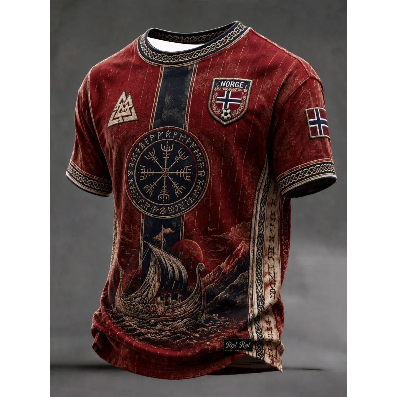 Maillot de football Norvège No - Summer Viking Clothing avis et prix