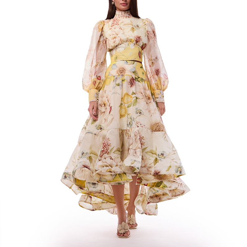 Ensemble 2 pièces imprimé flor - Summer Vacation Clothing Women avis et prix