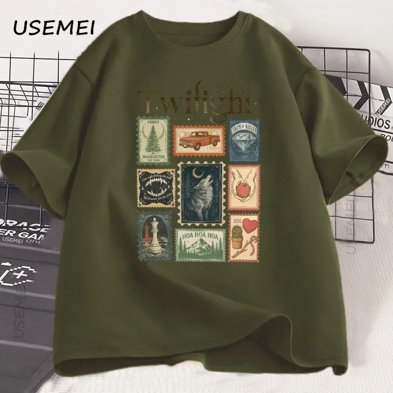 T-shirt Vintage Twilight Forks - Quality Summer Clothing For Women avis et prix