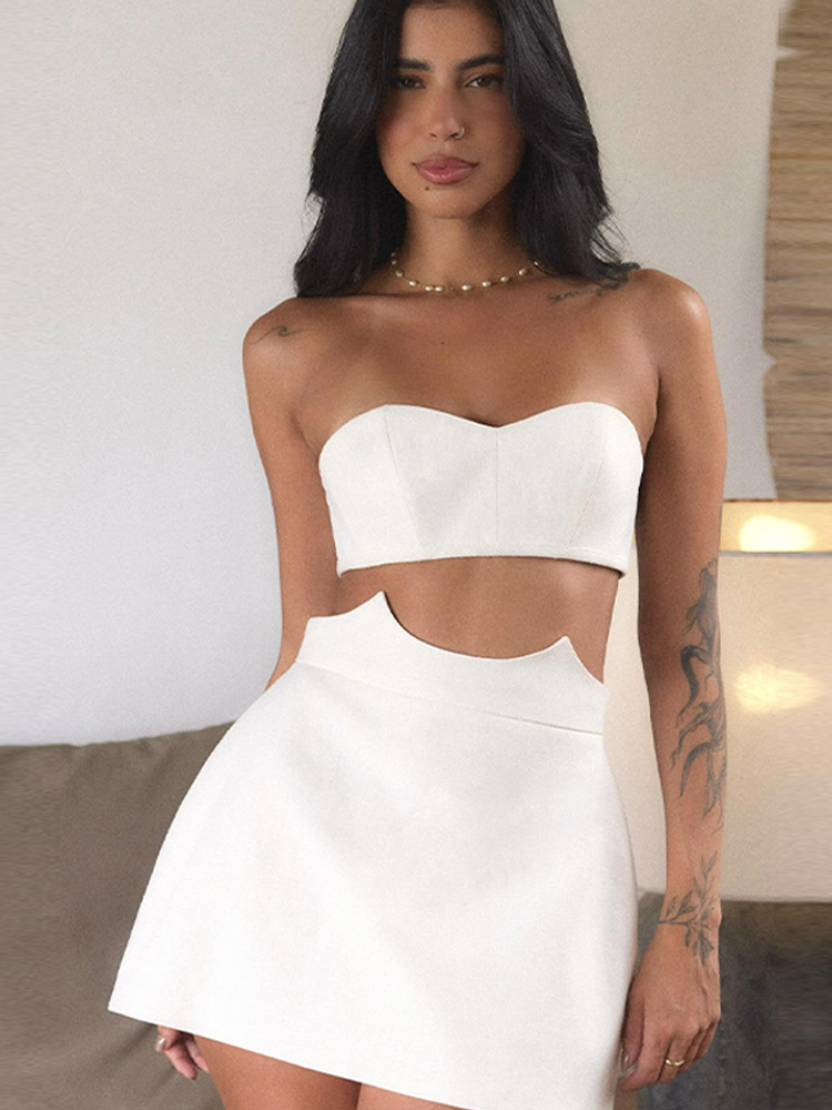 Ensemble deux pièces sexy pour - Summer Vacation Clothing Women avis et prix