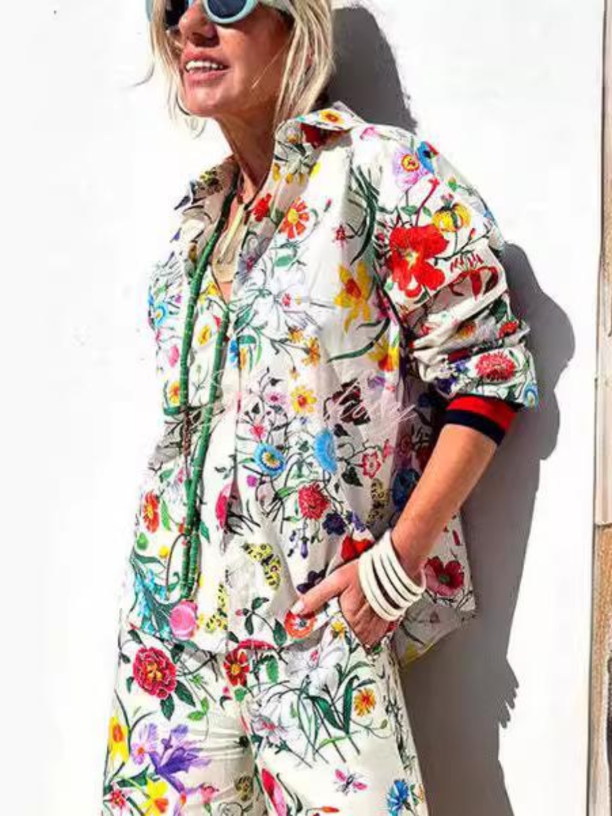 Ensemble imprimé décontracté e - Summer Clothing Work avis et prix