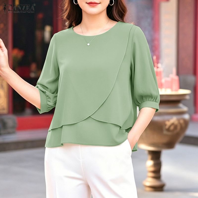 Chemisier ZANZEA Femme Été 202 - Summer Clothing Work avis et prix