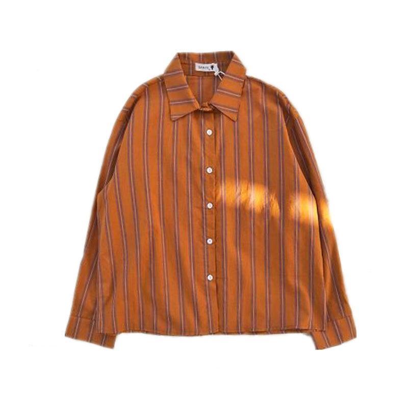 Chemisier décontracté à rayure - Summer Clothing Trends For Women avis et prix