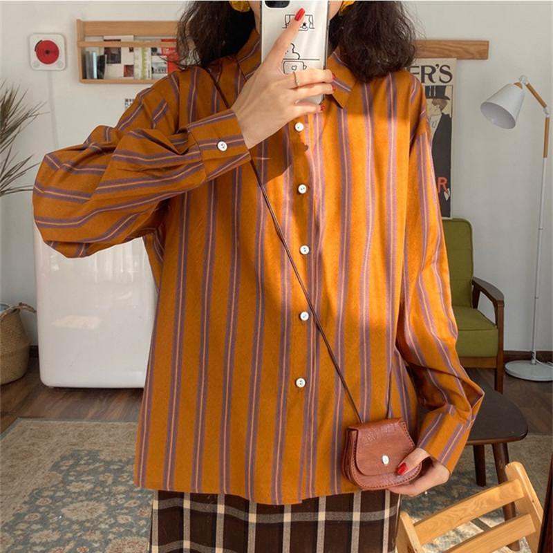 Chemisier décontracté à rayure - Summer Clothing Trends For Women avis et prix