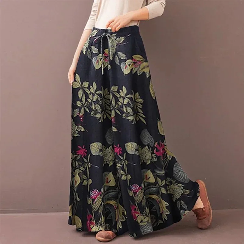 Pantalon Palazzo Bohème Floral - Palazzo Pant Wide avis et prix