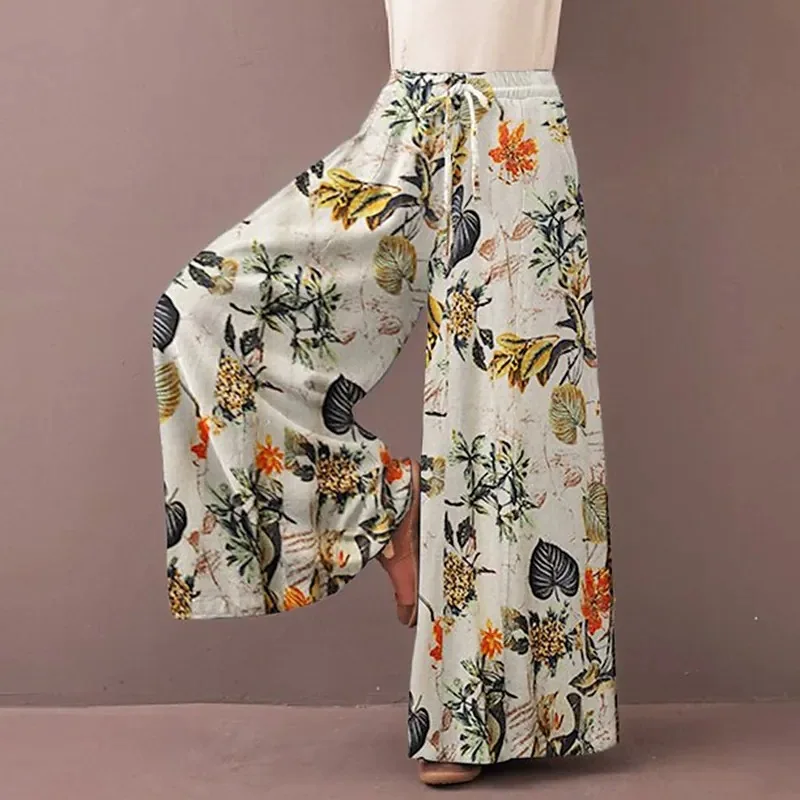 Pantalon Palazzo Bohème Floral - Palazzo Pant Wide avis et prix