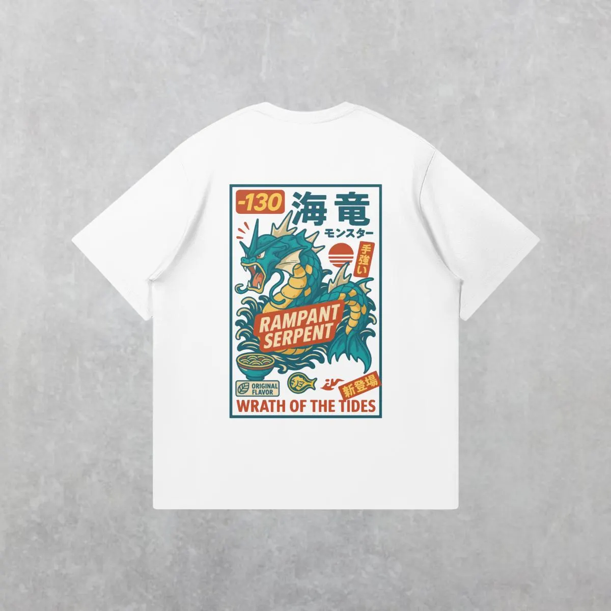 T-shirt Anime Pokémon Gyarados - Quality Summer Clothing For Women avis et prix