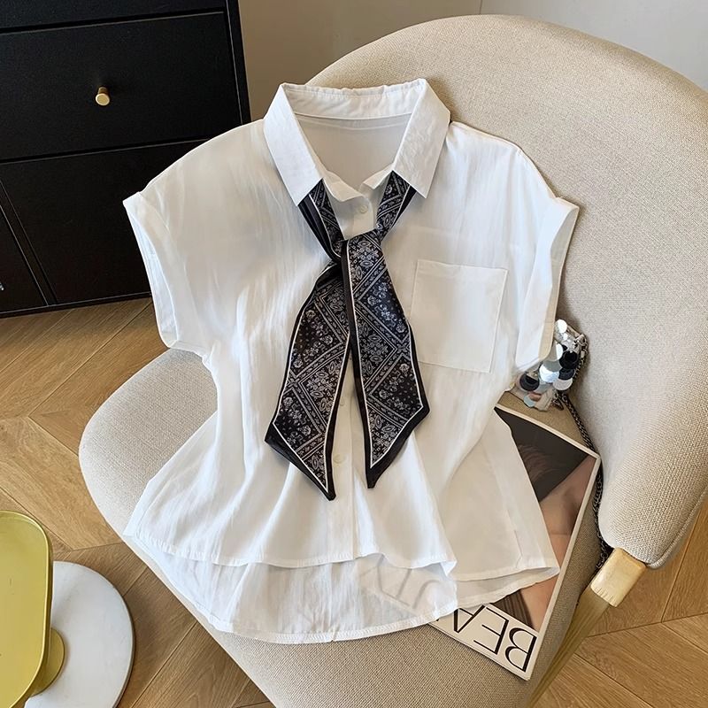 Chemisier élégant à manches co - Summer Clothing Trends For Women avis et prix