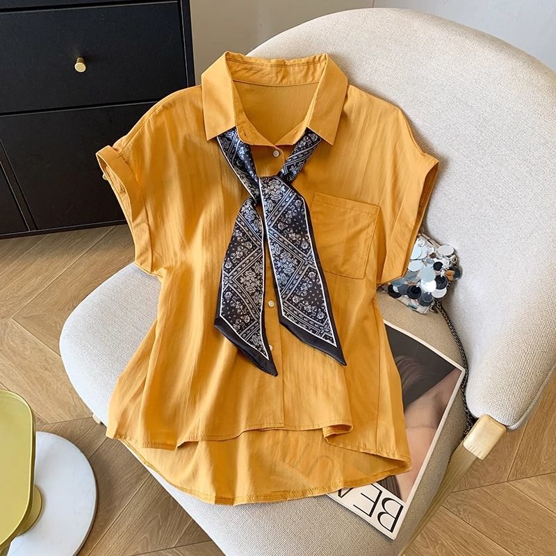 Chemisier élégant à manches co - Summer Clothing Trends For Women avis et prix