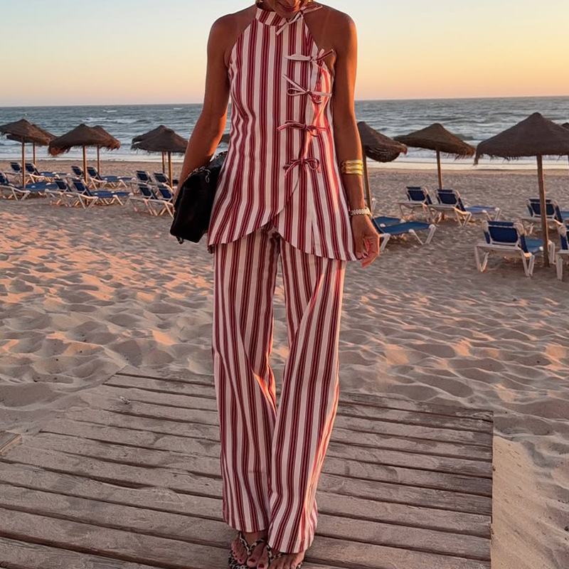 Nouvel ensemble deux pièces d' - Summer Vacation Clothing Women avis et prix
