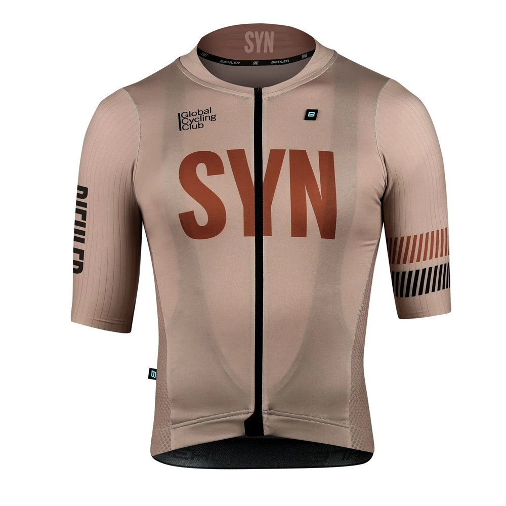 SYN-Maillot de cyclisme marron - Summer Clothing Sale Men avis et prix