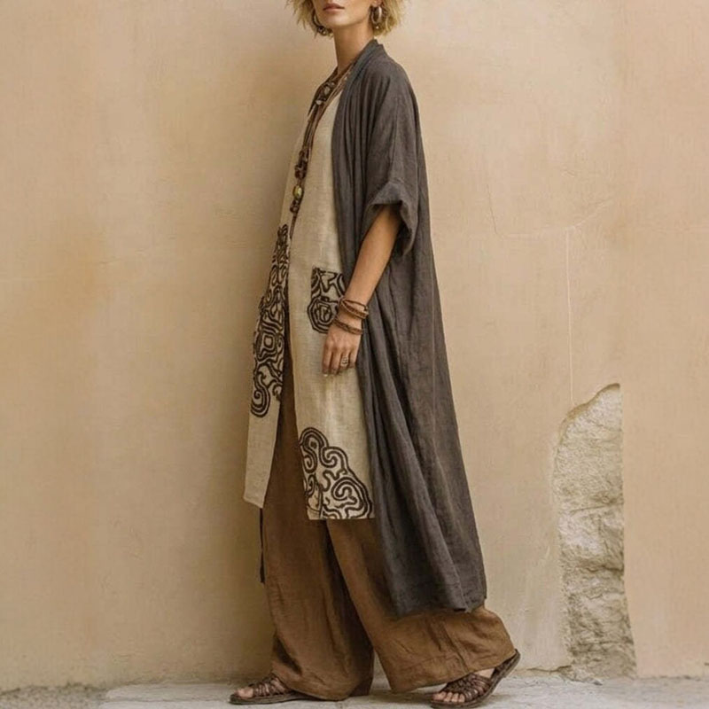 Ensemble 3 pièces Kimono Bohèm - Summer Vacation Clothing Women avis et prix