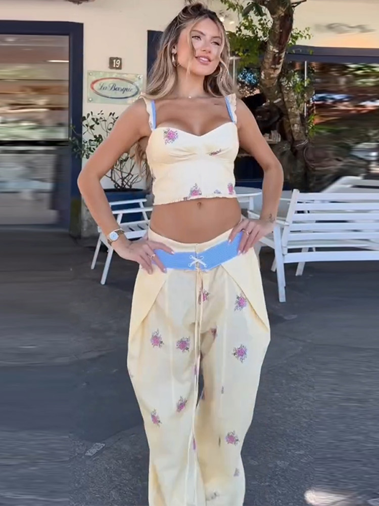 Ensemble pantalon et veste imp - Summer Vacation Clothing Women avis et prix