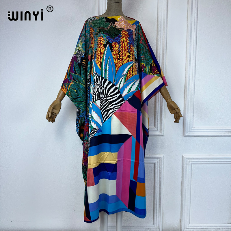 WINYI Nouveau Kaftan Imprimé d - Quality Summer Clothing For Women avis et prix
