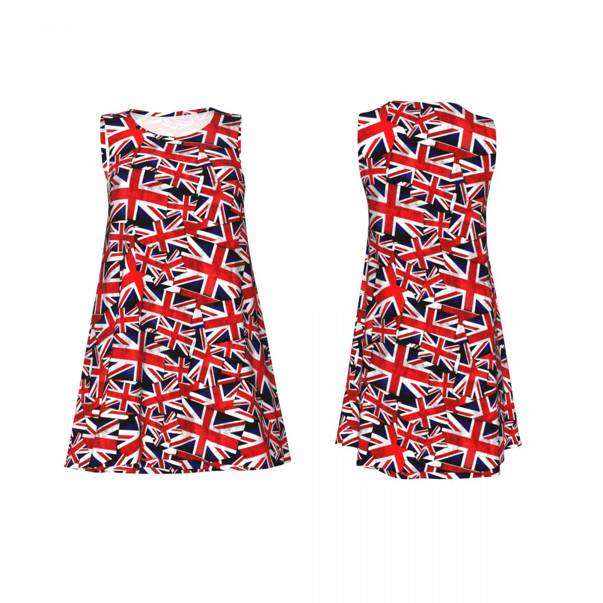 Robe à motifs de drapeaux brit - Summer Clothing Women Uk avis et prix