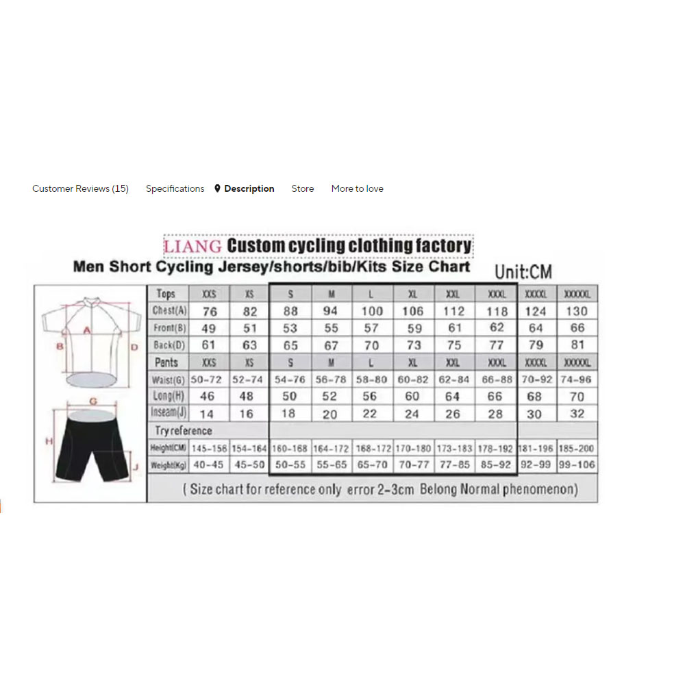 Ensemble Maillot et Cuissard C - Summer Clothing Sale Men avis et prix